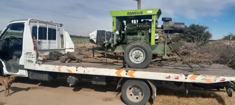 Grúa auxilio Bialet Massé