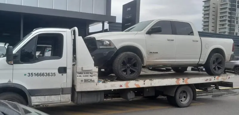 Grúa auxilio Bialet Massé