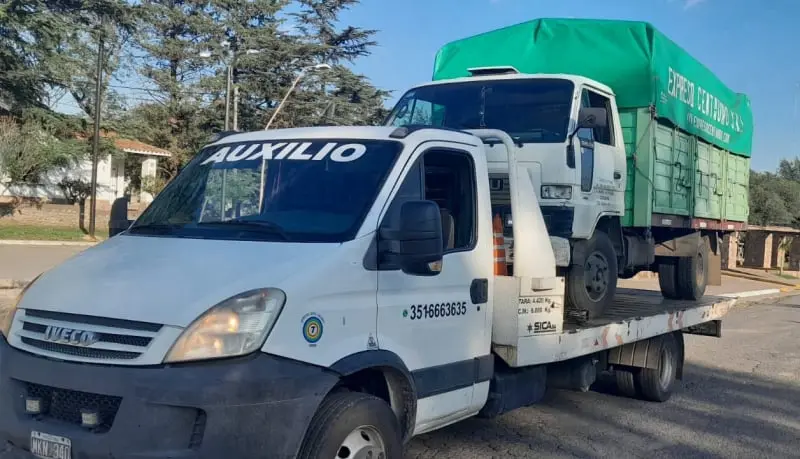 Grúa auxilio Bialet Massé